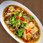 Best Chicken in Green Chili Sauce 椒麻鸡 in Davis, CA